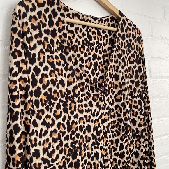ZARA Animal Print Dress - Picture 7 of 8